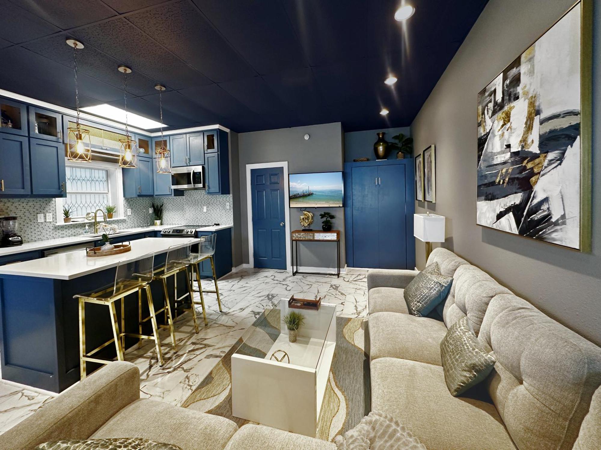 The Q Loft Galveston Vila Exterior foto